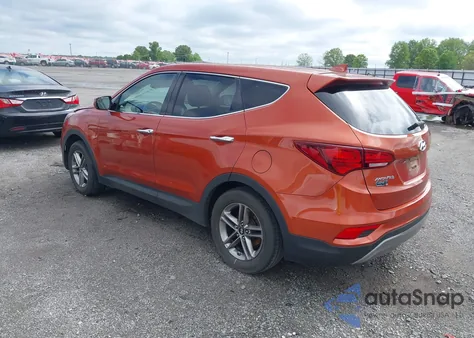 2017 Hyundai Santa Fe Sport 2.4L из США, поврежденный, VIN 5XYZT3LB6HG393666